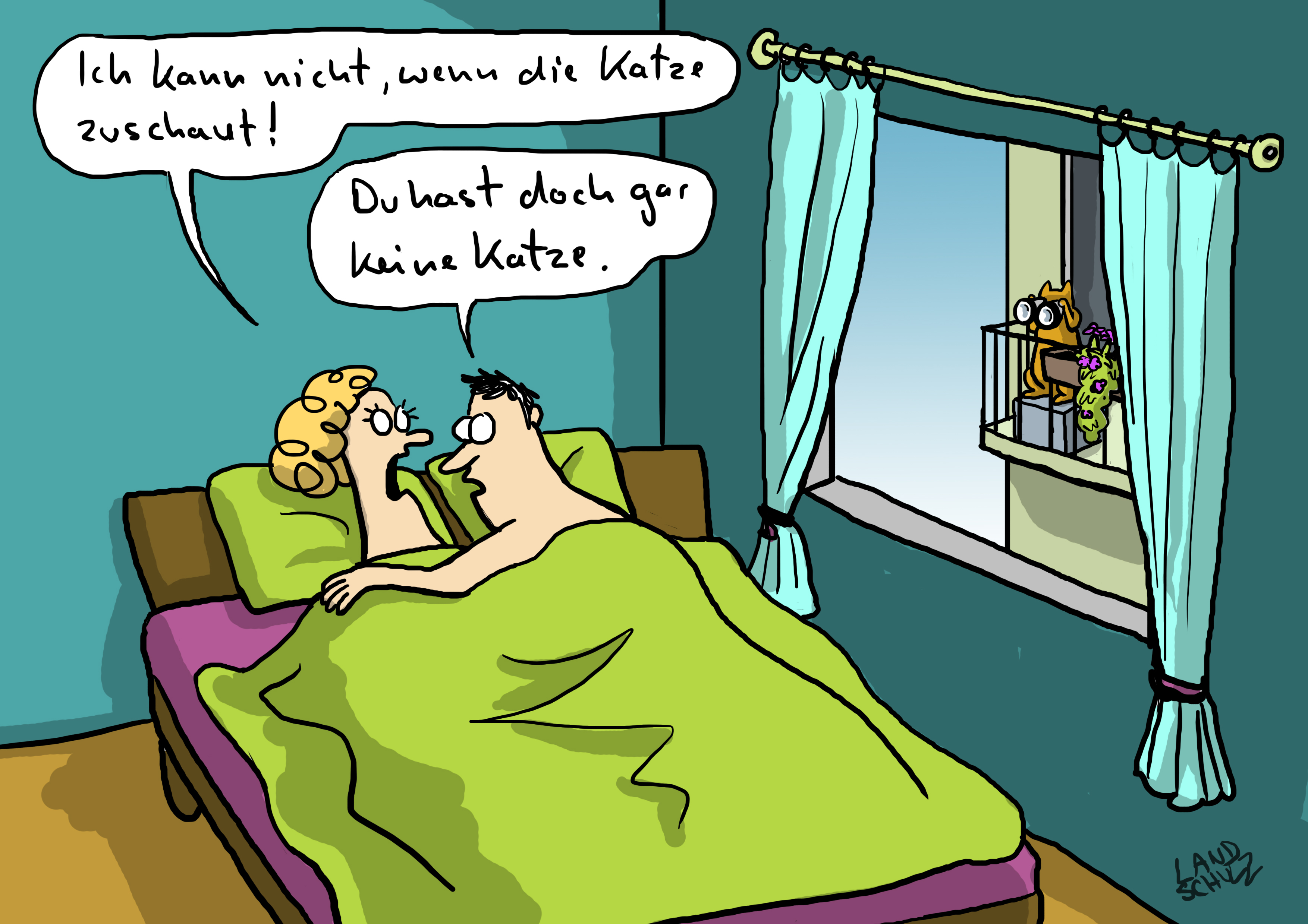 Résultat de recherche d'images pour "bucher und katzen comic"